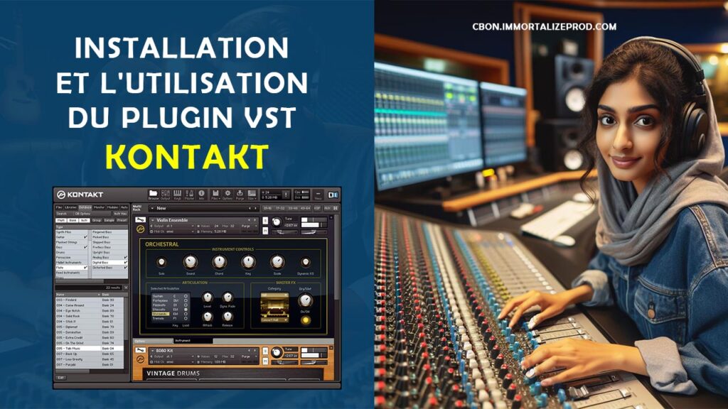 installation et l'utilisation du plugin vst kontakt